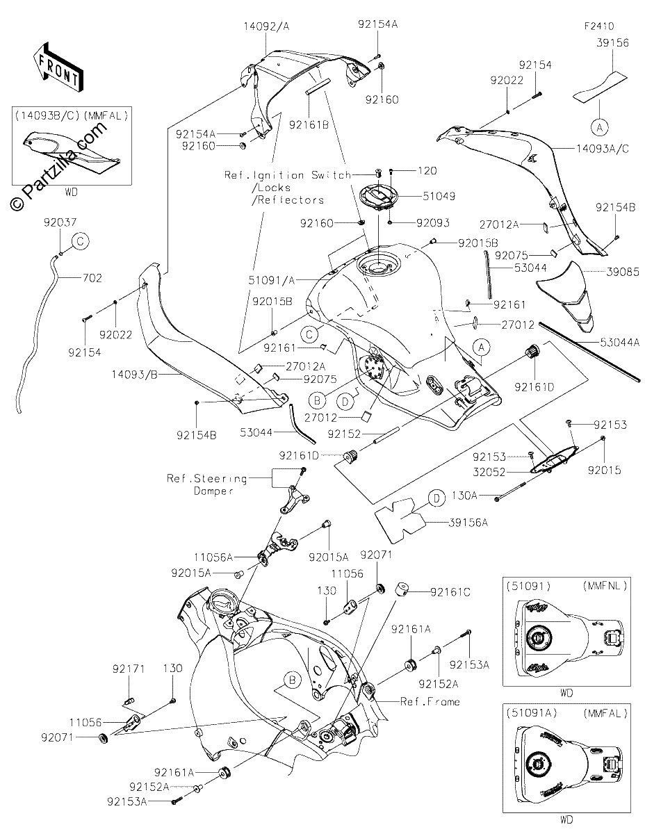 Diagrama de FUEL TANK