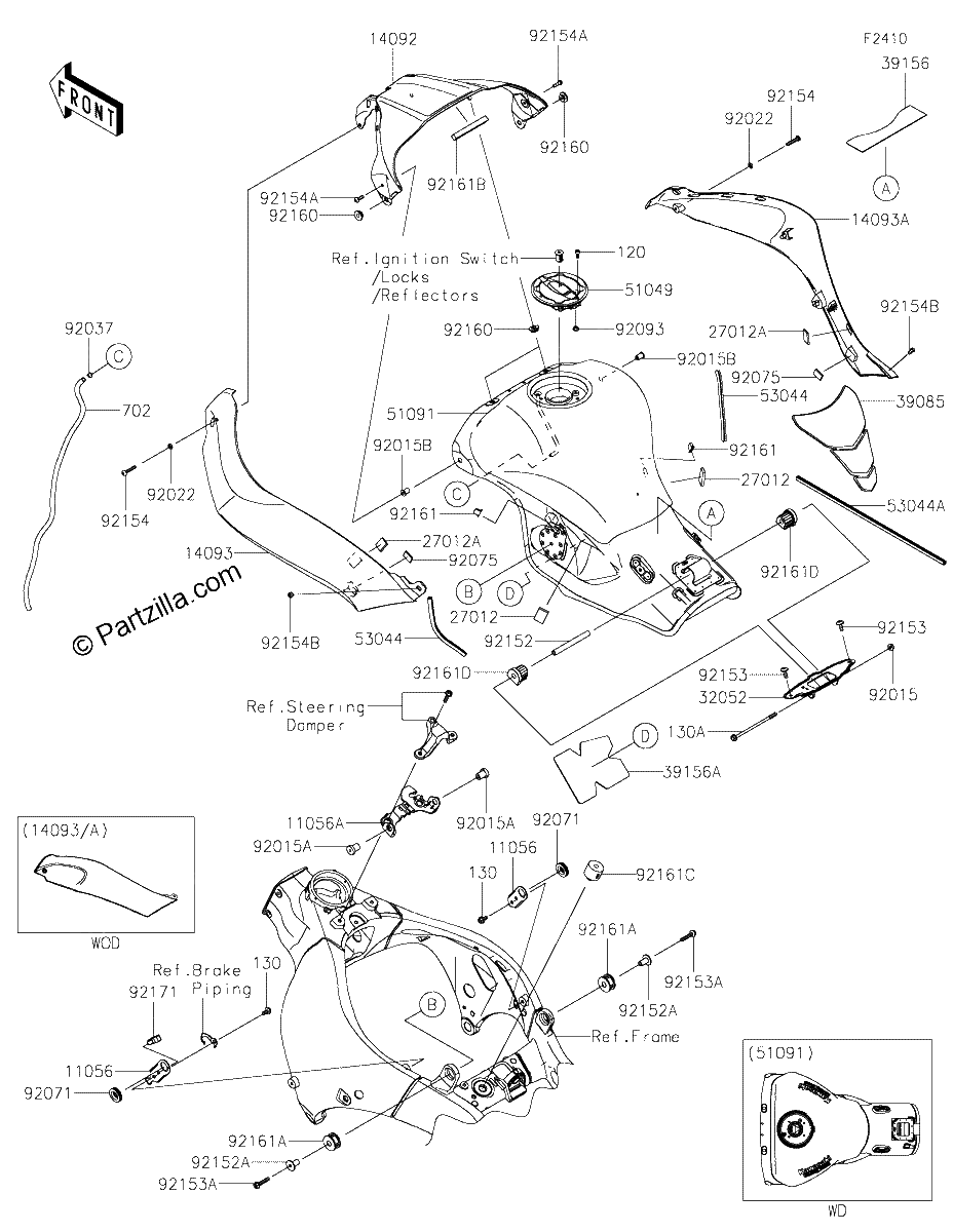 Diagrama de FUEL TANK