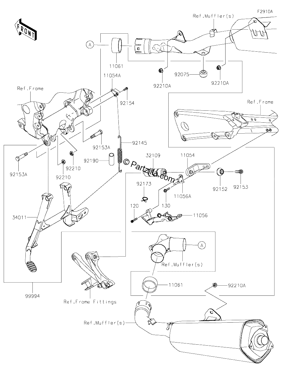 Diagrama de ACCESSORY CENTER STAND