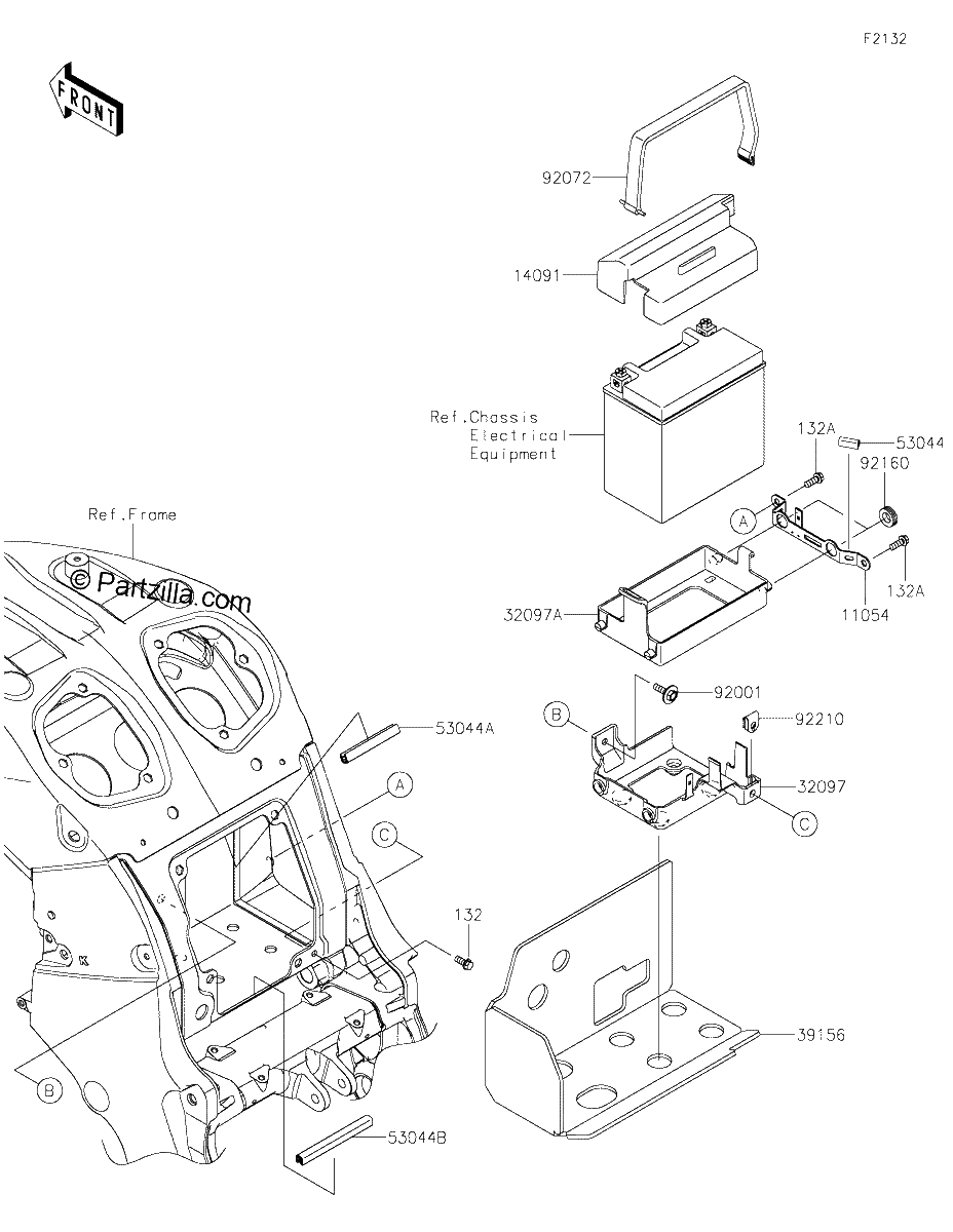 Diagrama de BATTERY CASE