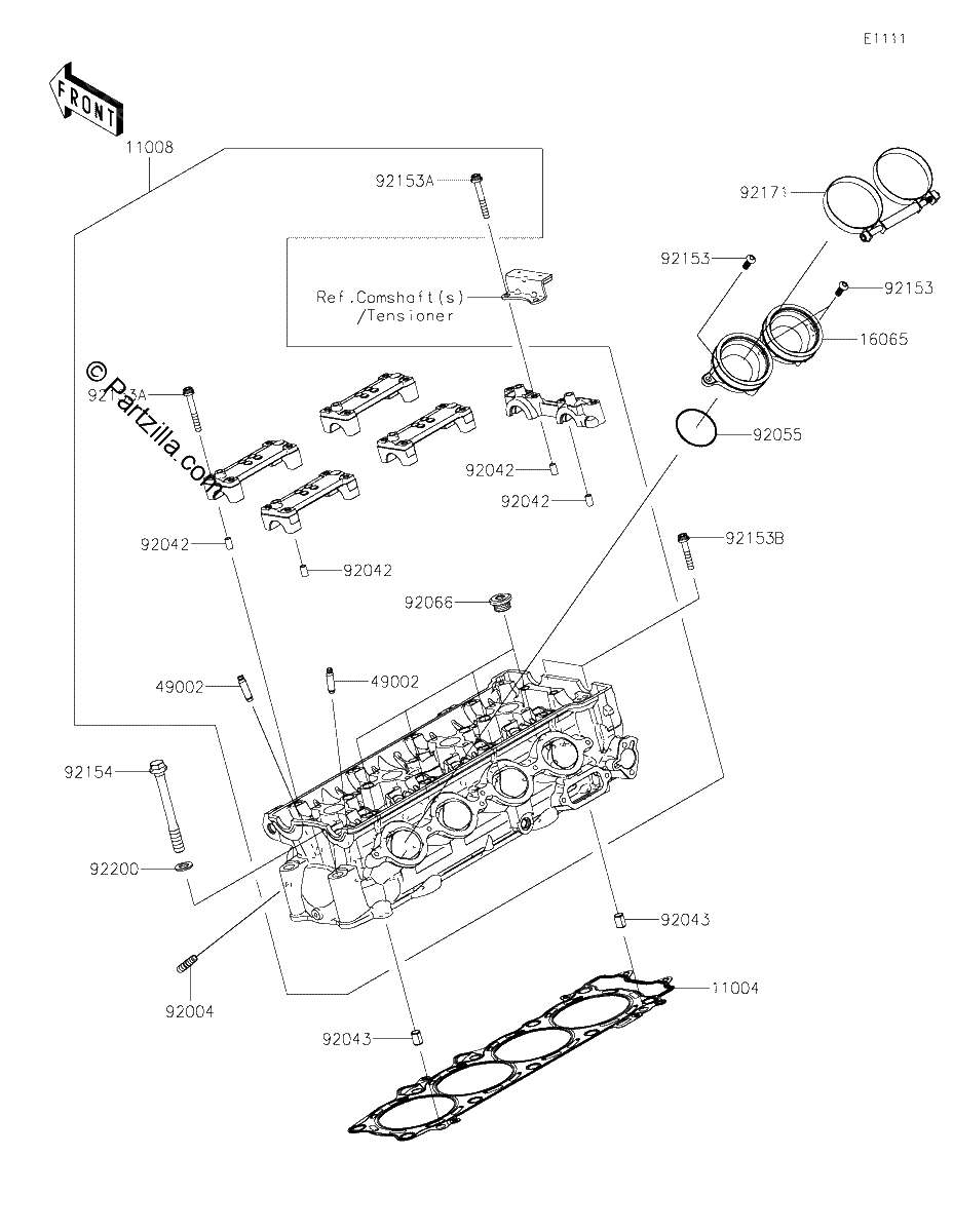 Diagrama de CYLINDER HEAD