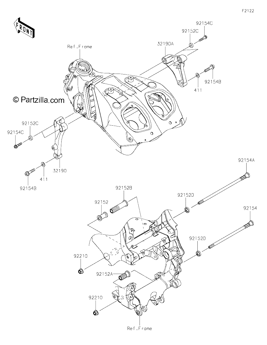 Diagrama de ENGINE MOUNT