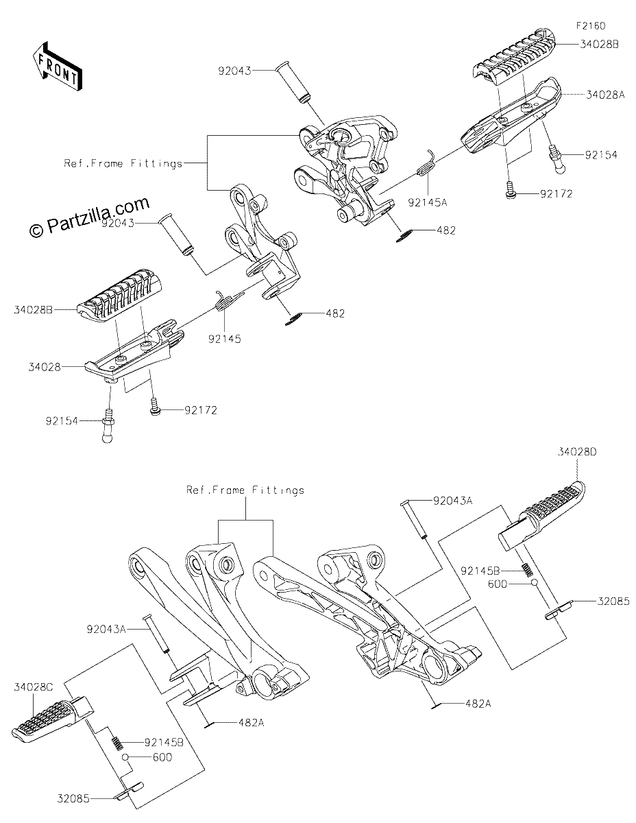 Diagrama de FOOTRESTS