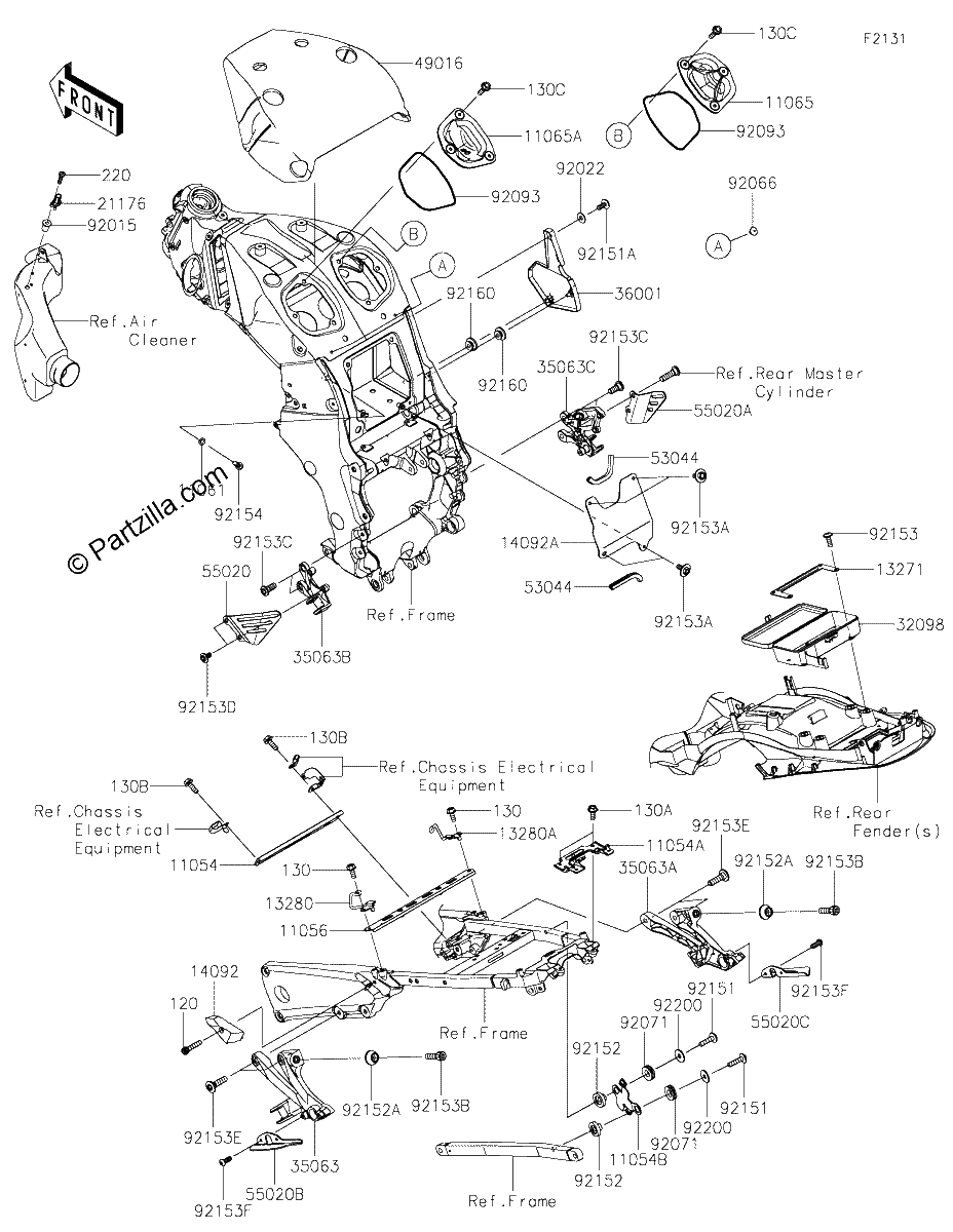 Diagrama de FRAME FITTINGS