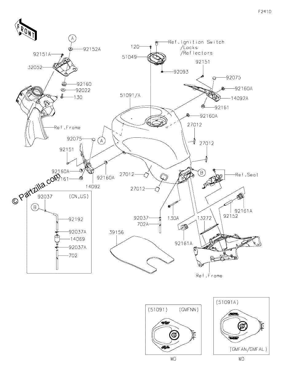 Diagrama de FUEL TANK