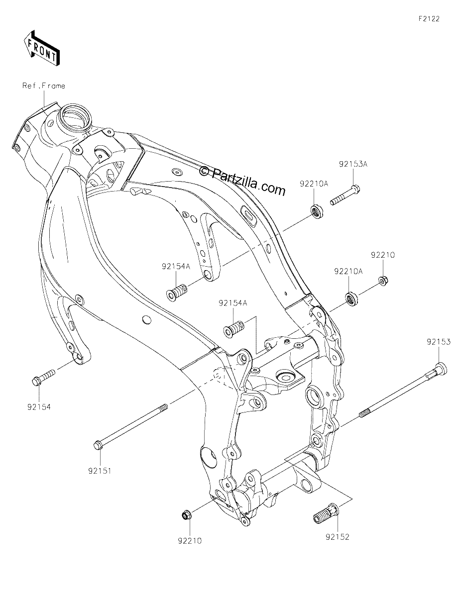 Diagrama de ENGINE MOUNT