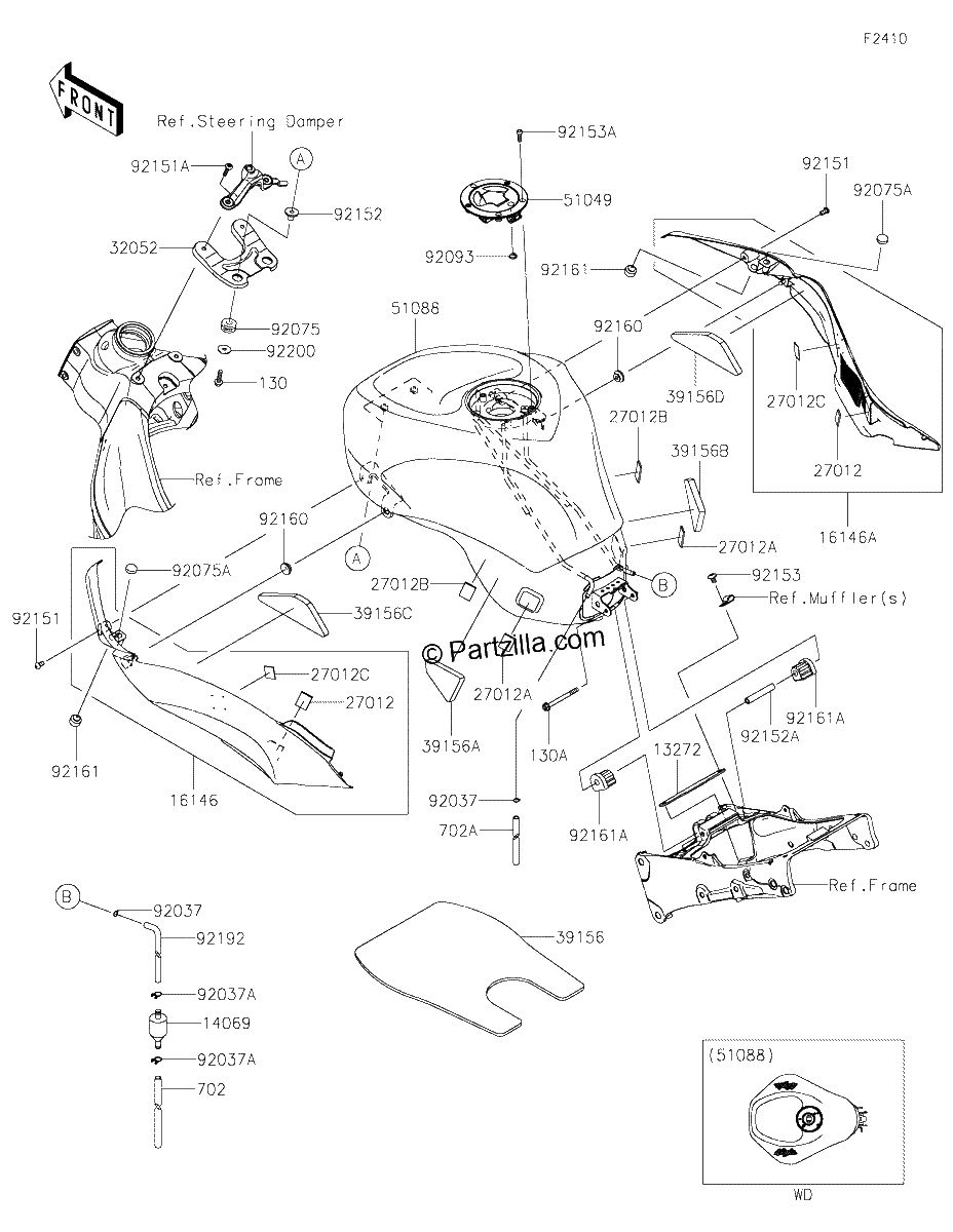 Diagrama de FUEL TANK