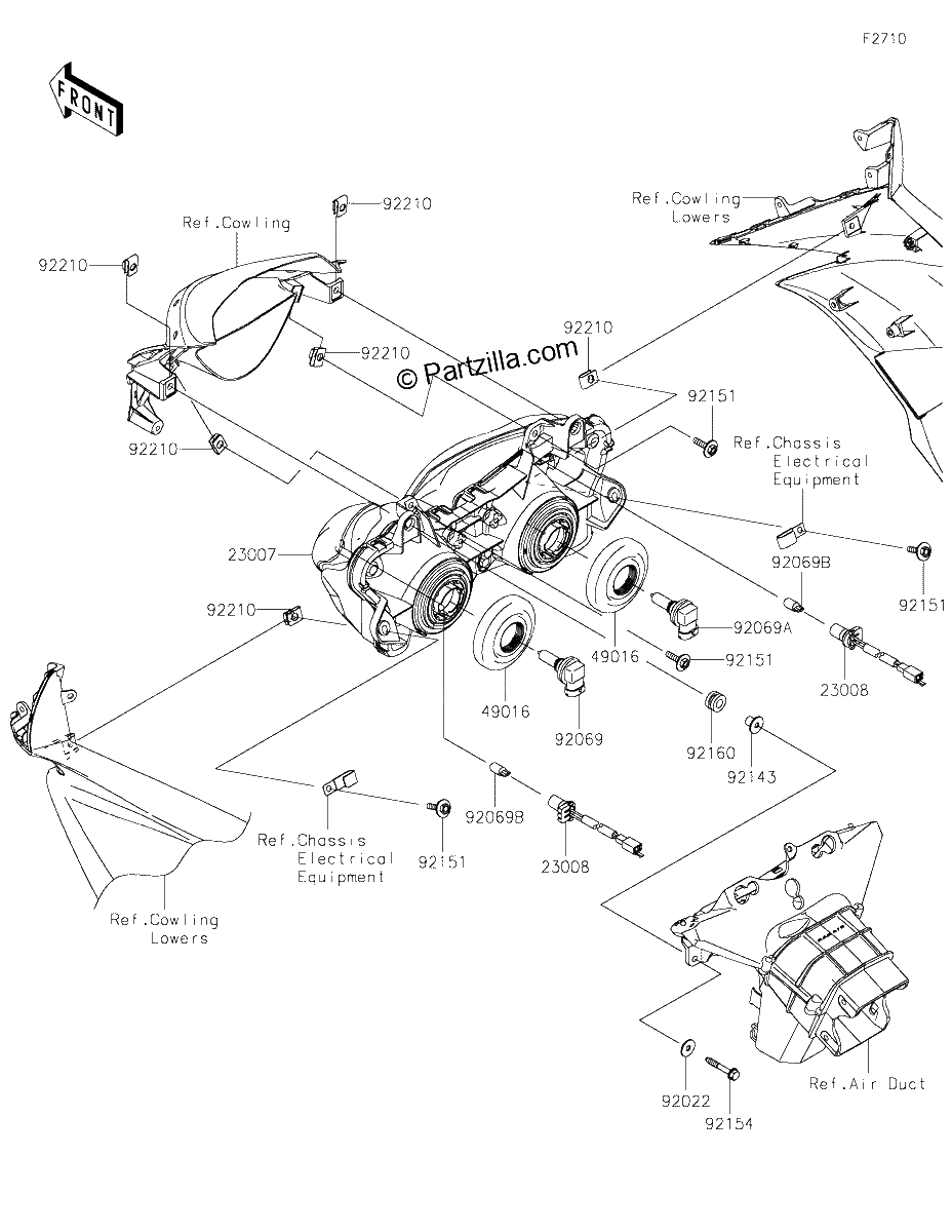 Diagrama de HEADLIGHT S