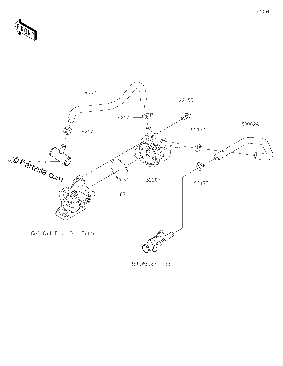 Diagrama de OIL COOLER