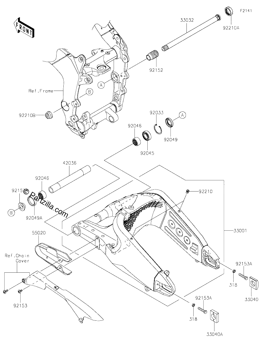 Diagrama de SWINGARM
