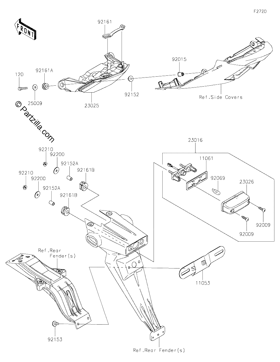 Diagrama de TAILLIGHT S