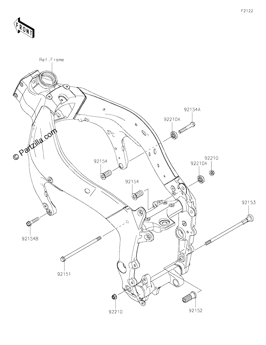 Diagrama de ENGINE MOUNT