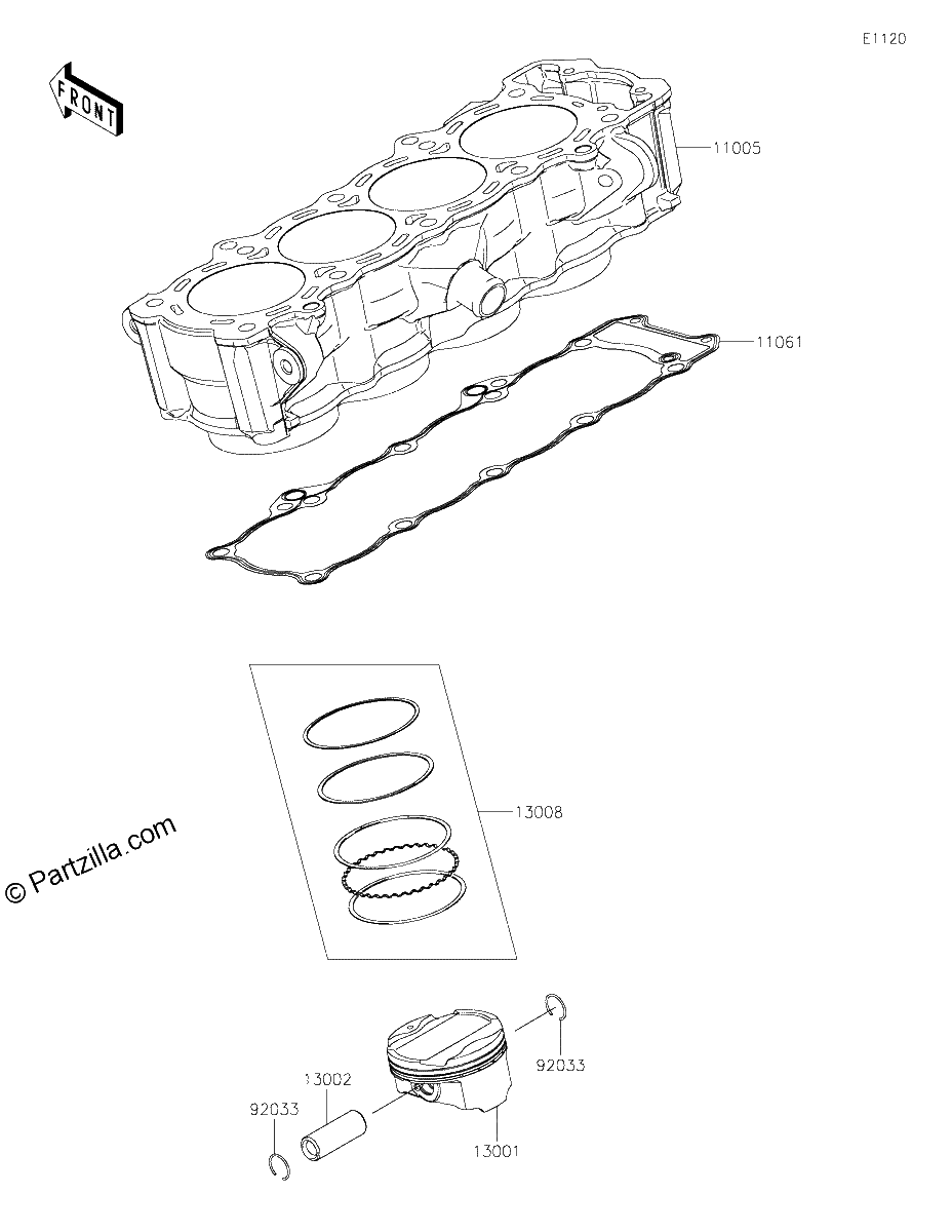 Diagrama de CYLINDER PISTON S