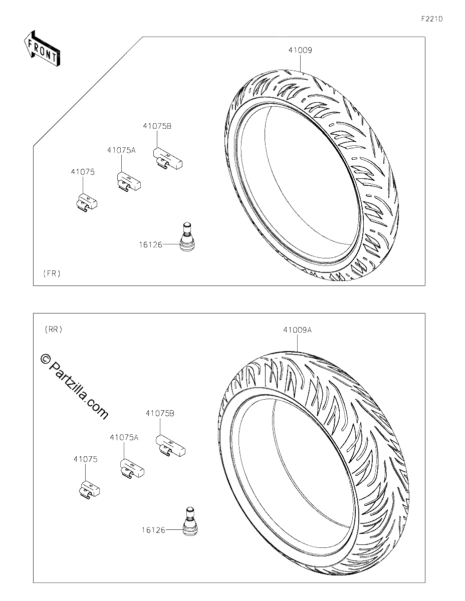Diagrama de WHEELS TIRES