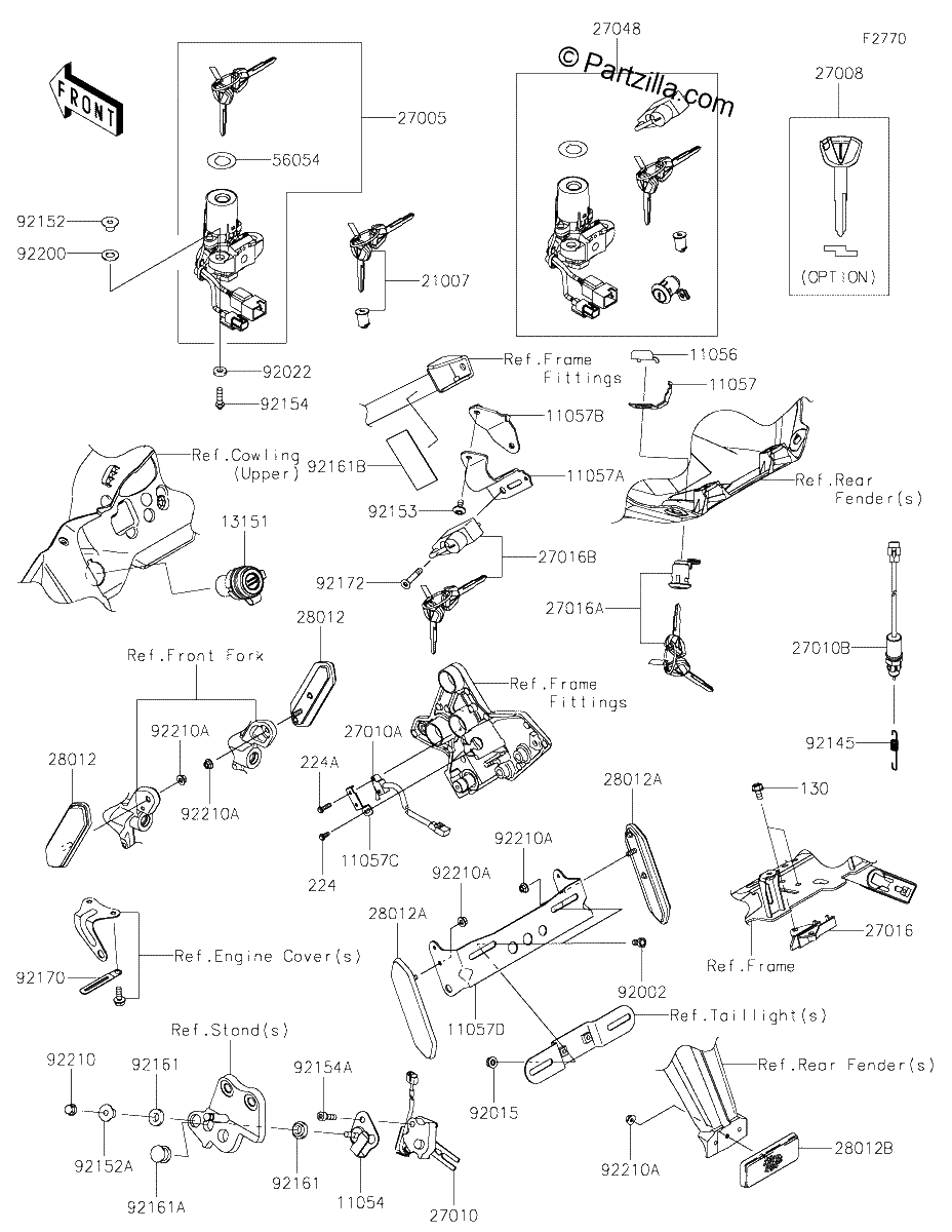 Diagrama de IGNITION SWITCH