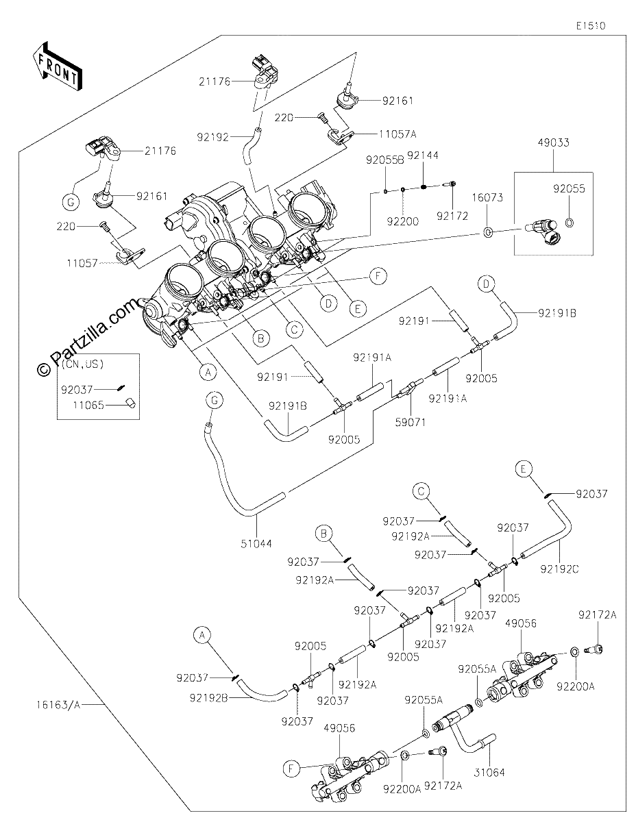 Diagrama de THROTTLE