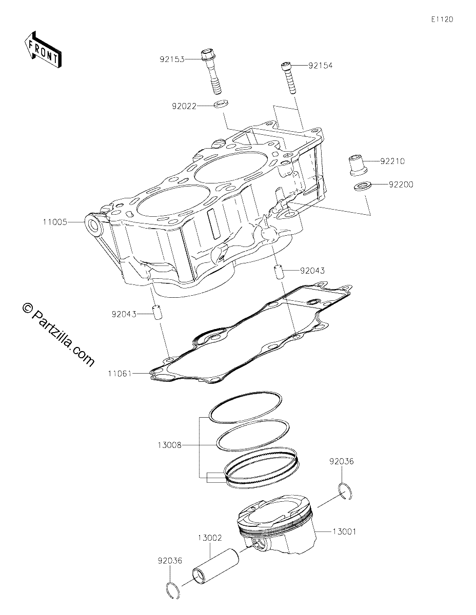 Diagrama de CYLINDER PISTON S
