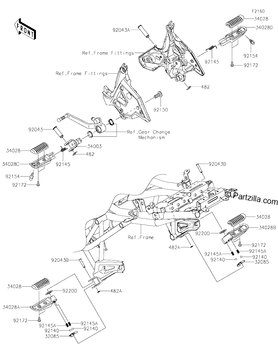 Diagrama de FOOTRESTS