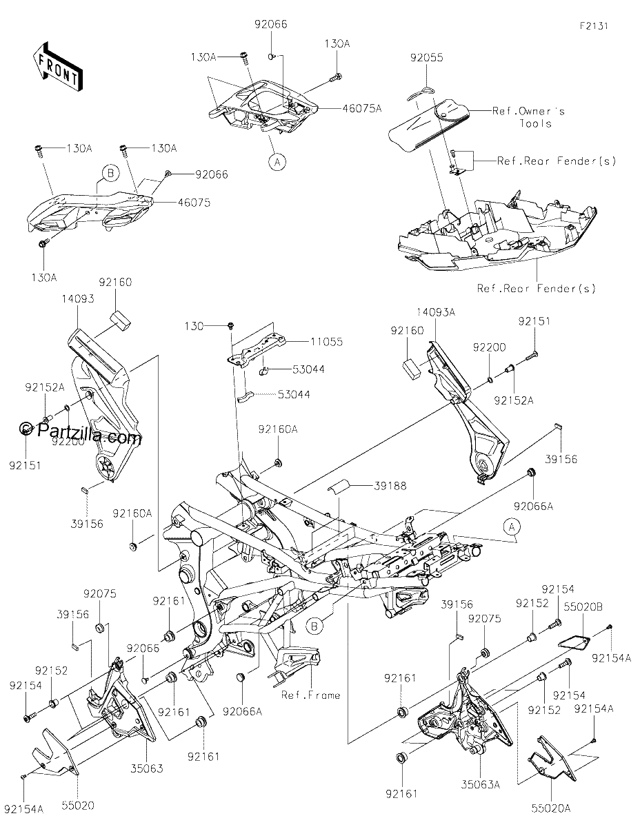 Diagrama de FRAME FITTINGS