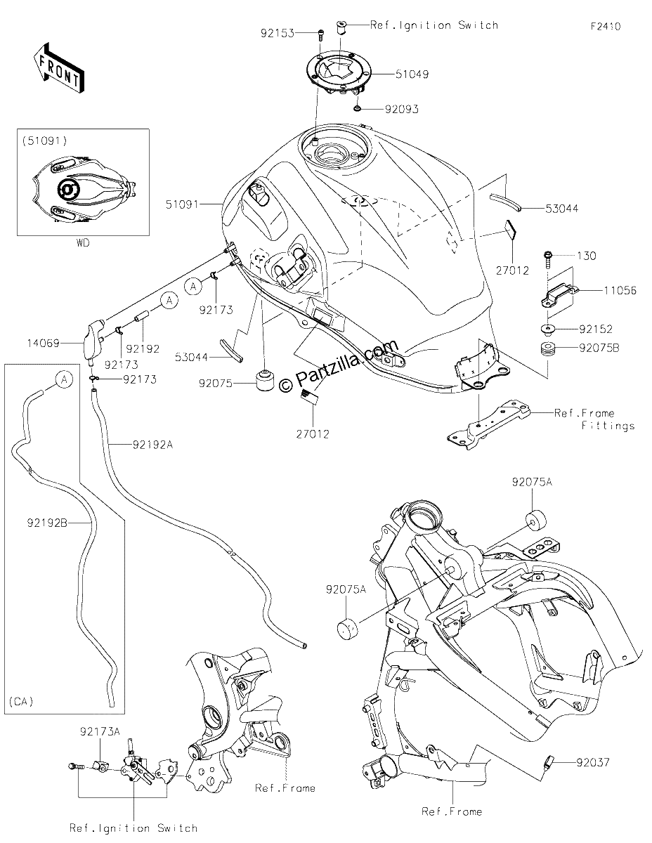 Diagrama de FUEL TANK