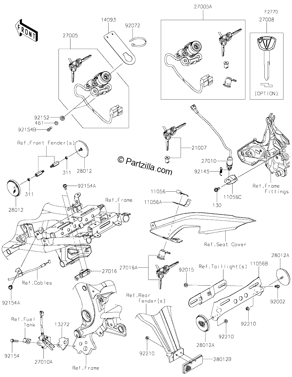 Diagrama de IGNITION SWITCH