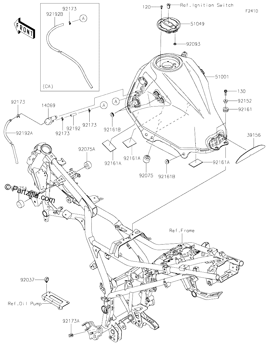Diagrama de FUEL TANK