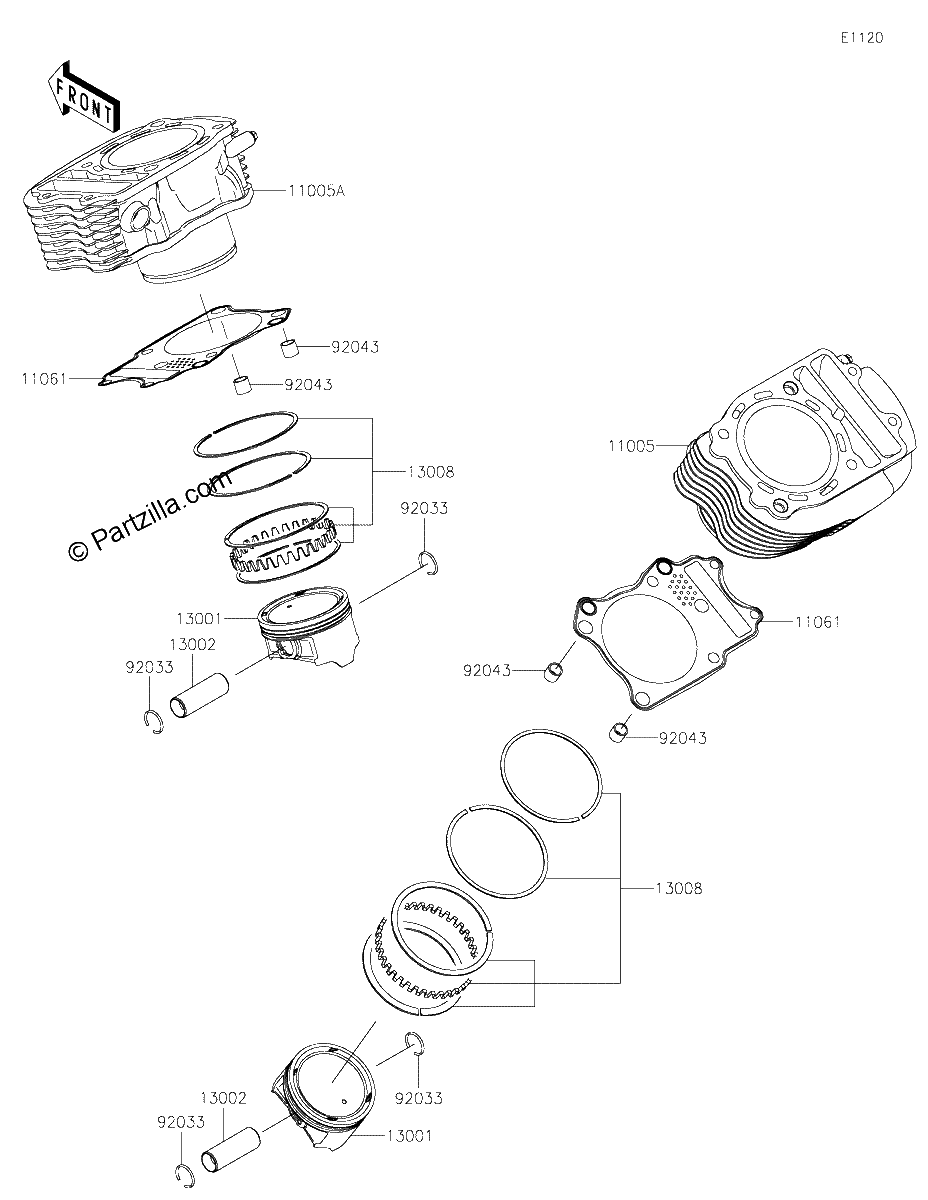 Diagrama de CYLINDER PISTON S