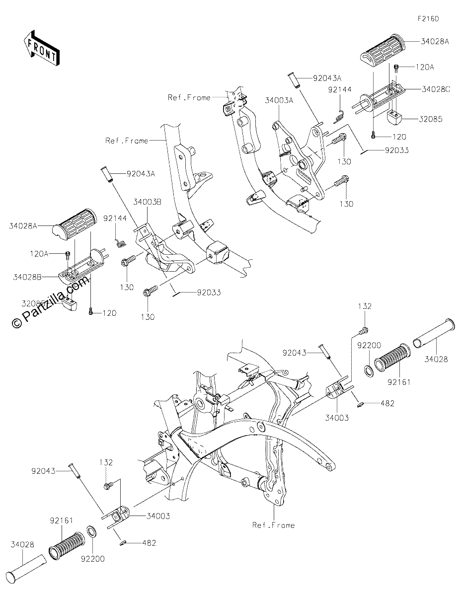 Diagrama de FOOTRESTS