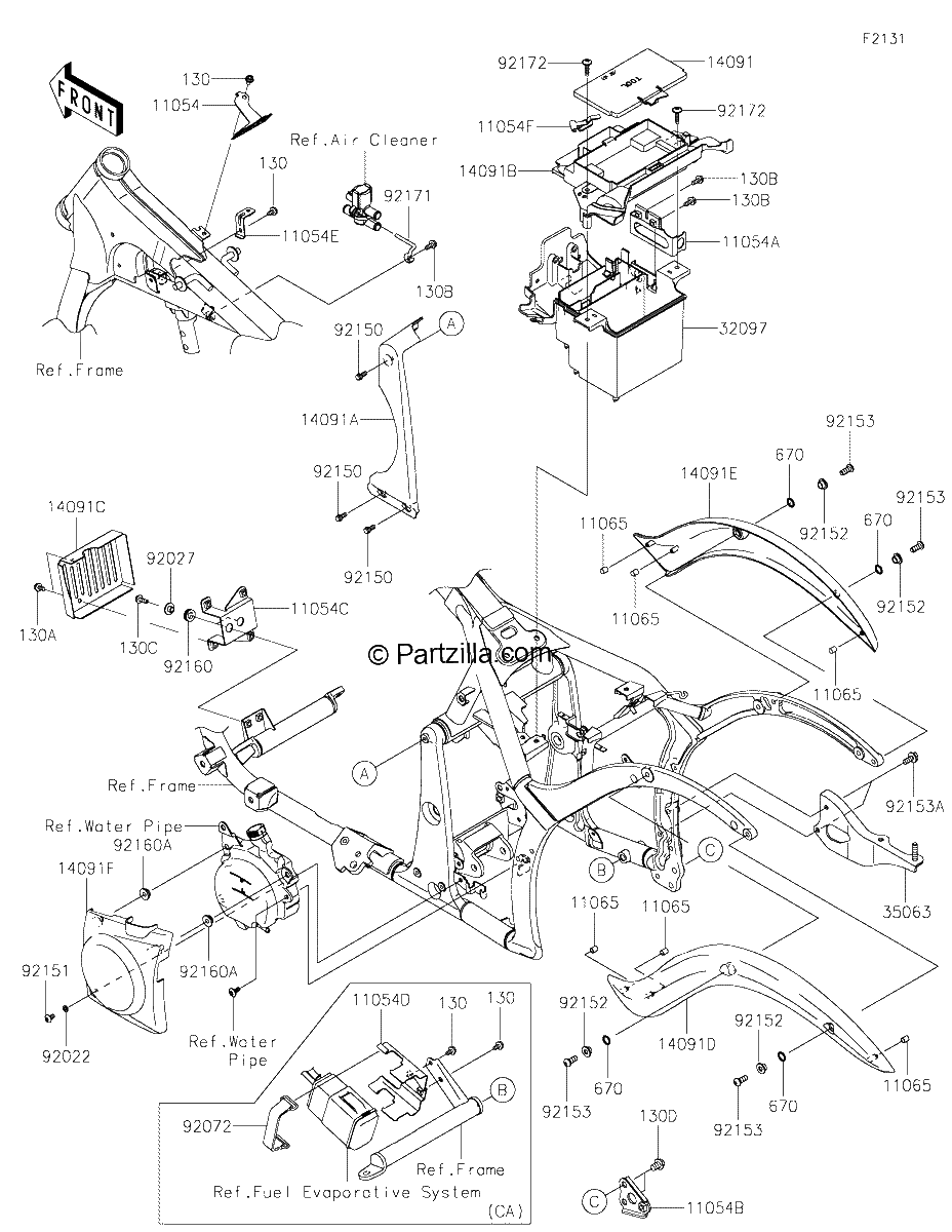 Diagrama de FRAME FITTINGS