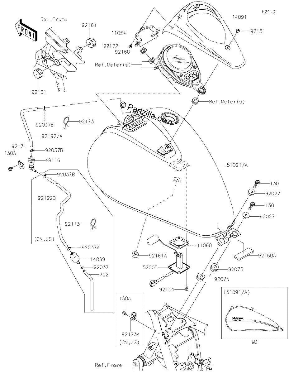 Diagrama de FUEL TANK