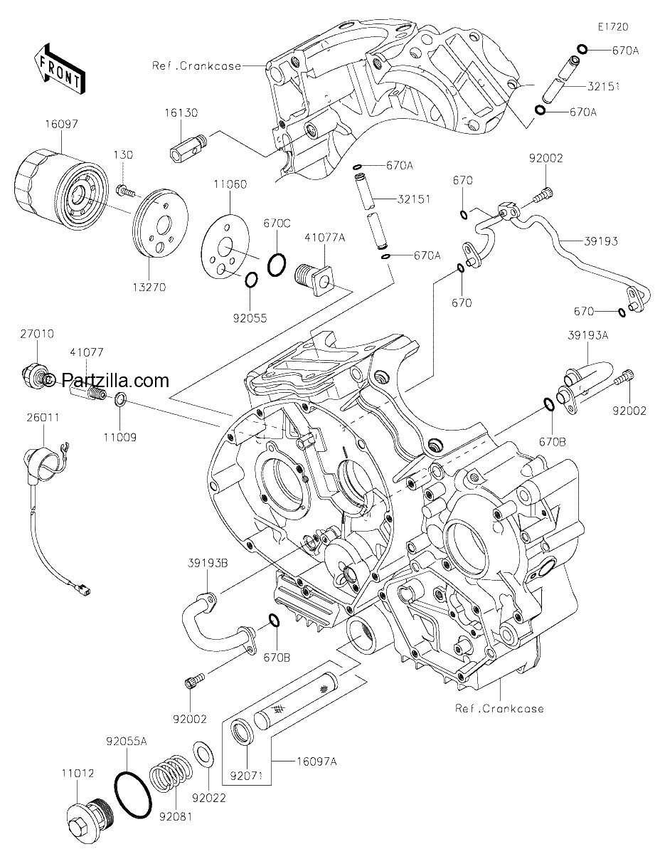 Diagrama de OIL FILTER