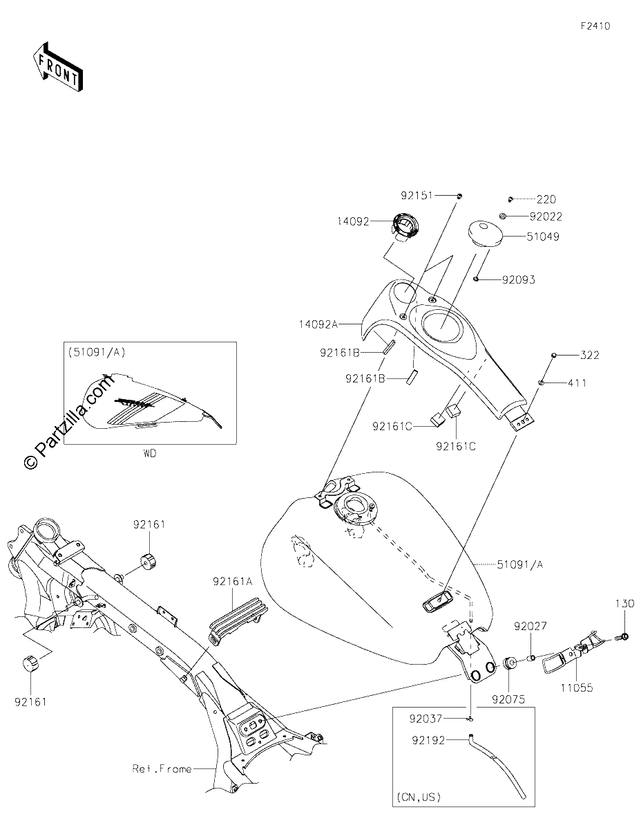 Diagrama de FUEL TANK