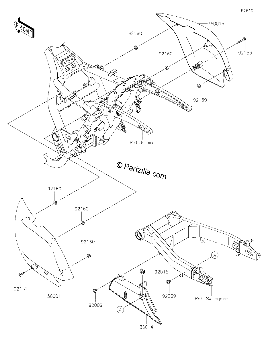 Diagrama de SIDE COVERS CHAIN COVER