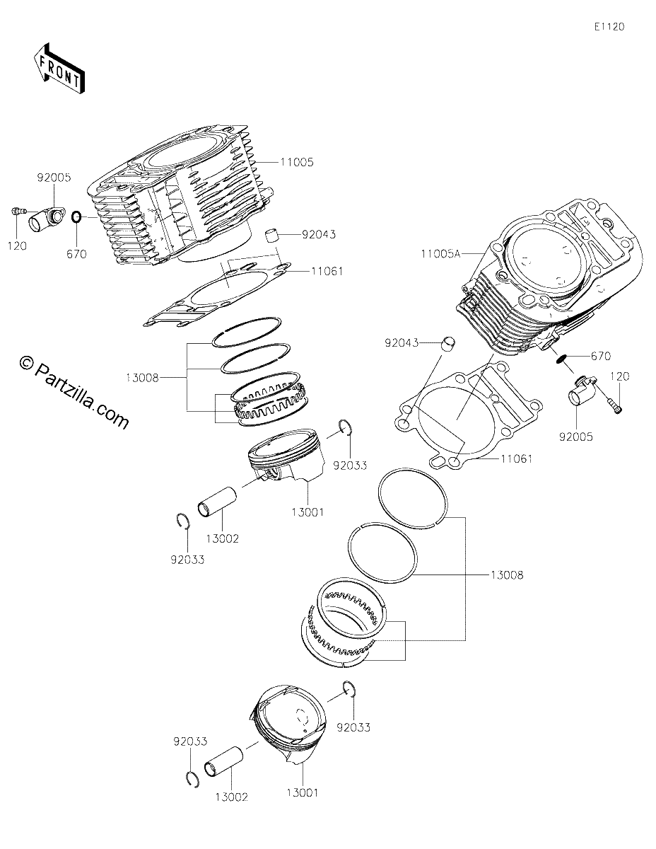 Diagrama de CYLINDER PISTON S