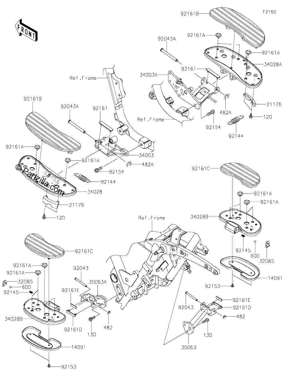 Diagrama de FOOTRESTS