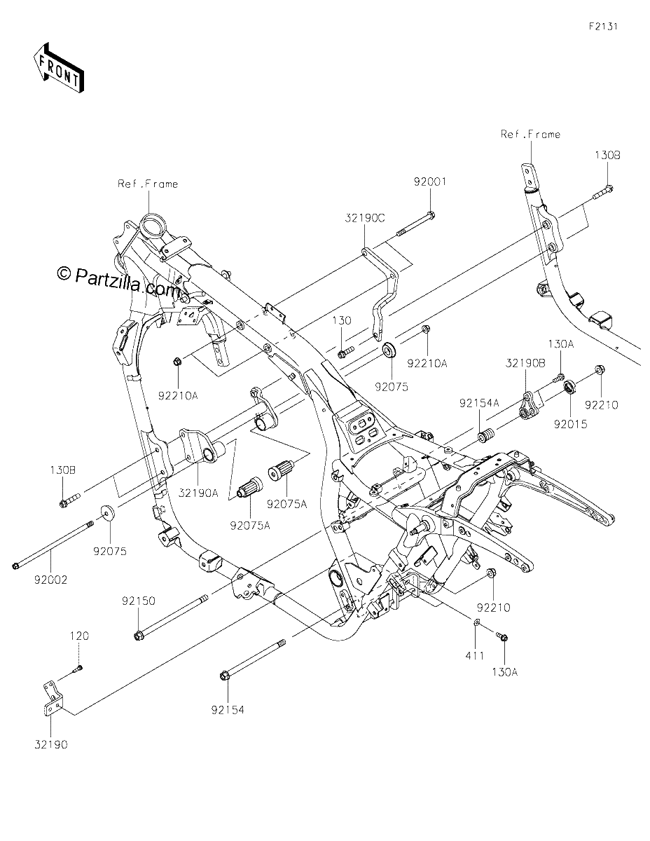 Diagrama de FRAME FITTINGS