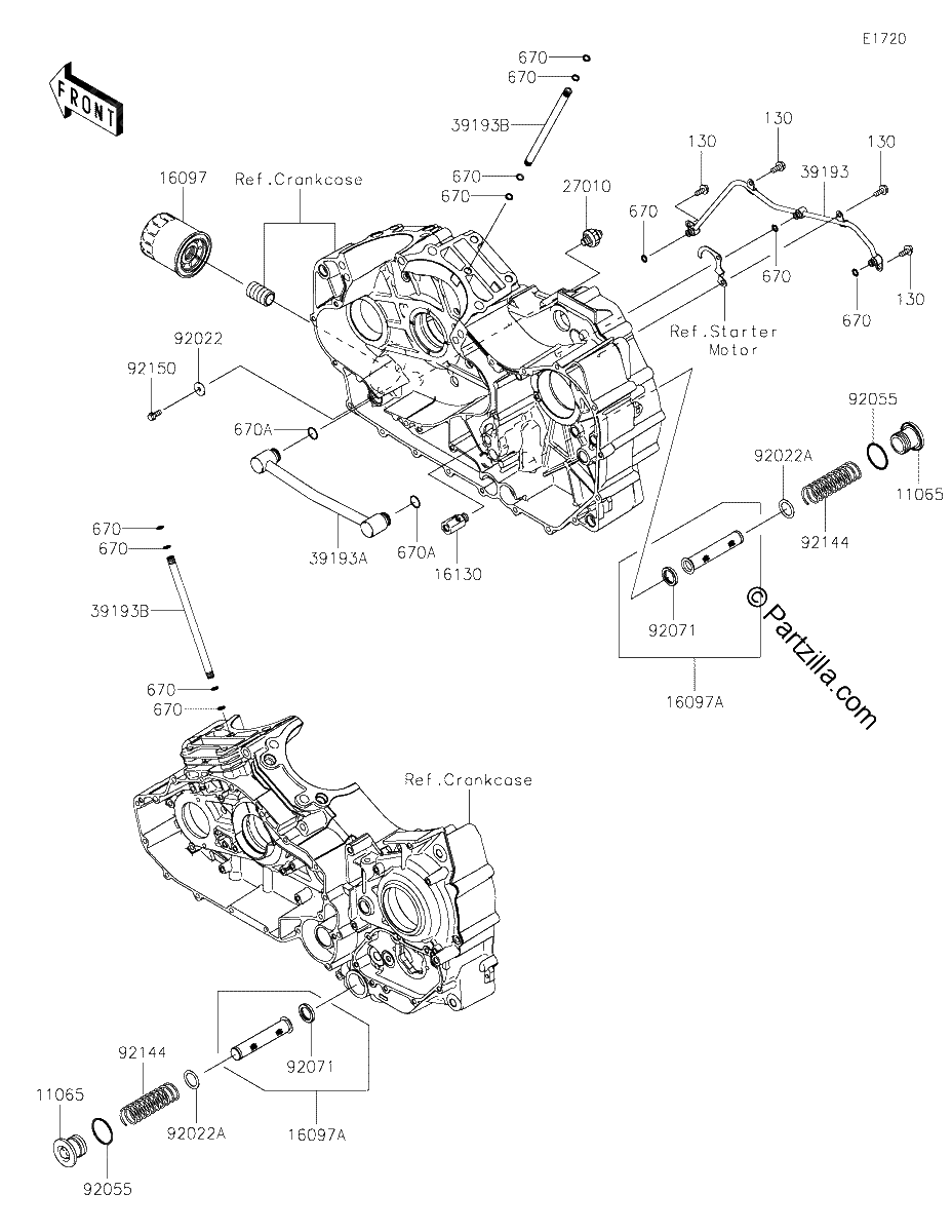 Diagrama de OIL FILTER