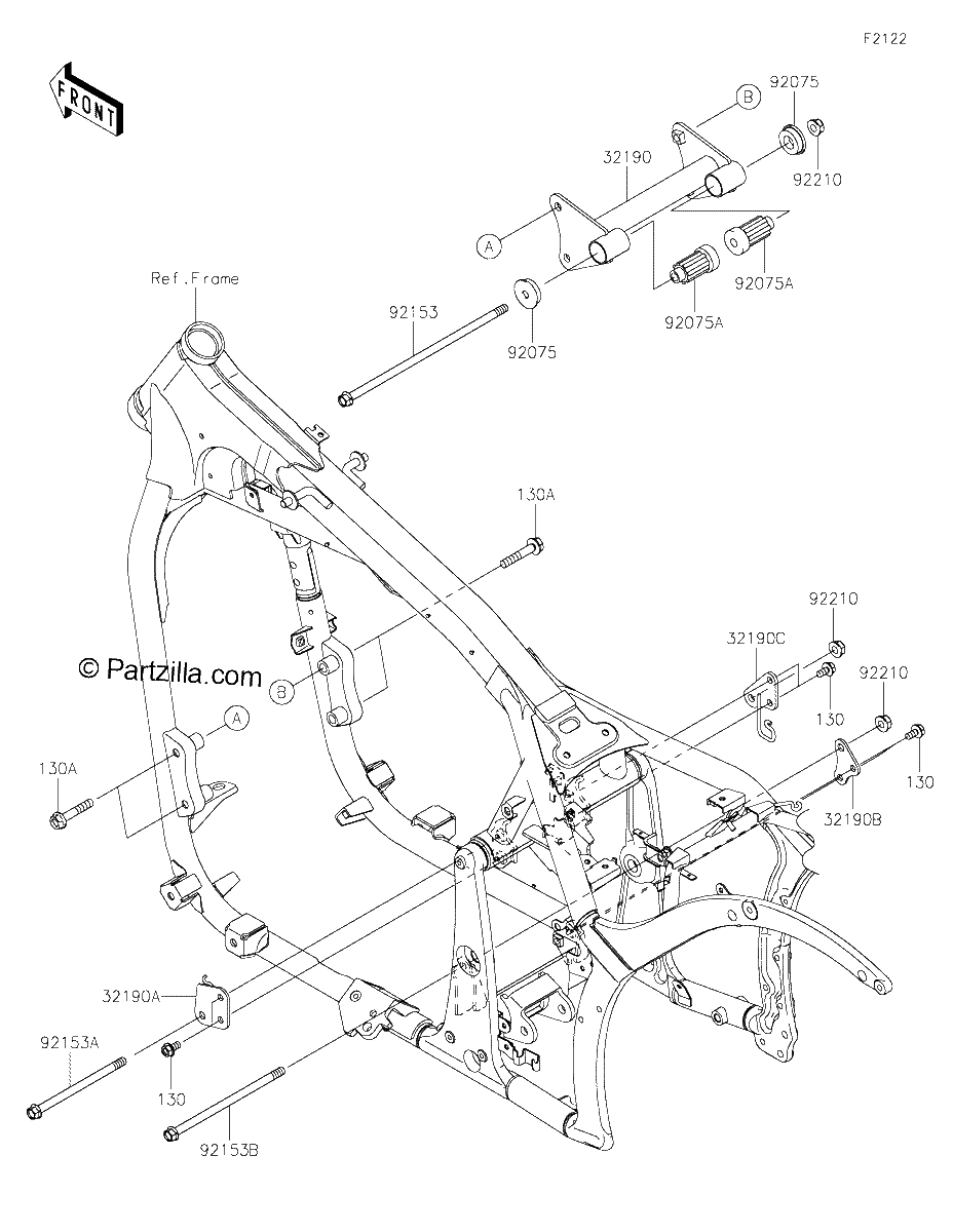 Diagrama de ENGINE MOUNT