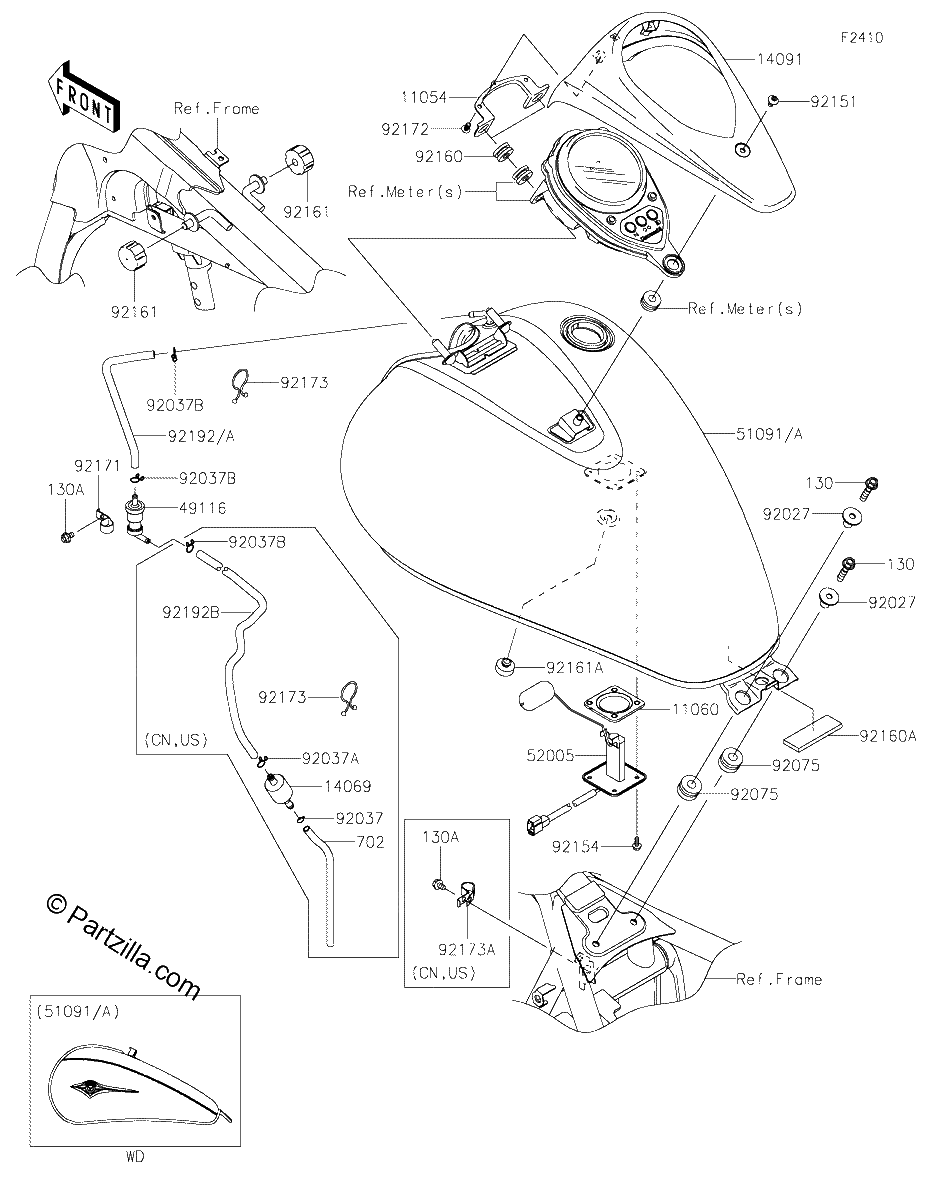Diagrama de FUEL TANK