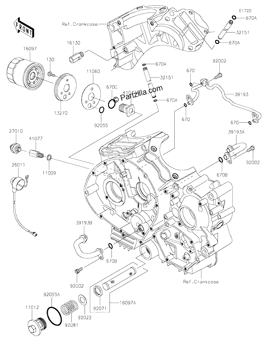 Diagrama de OIL FILTER