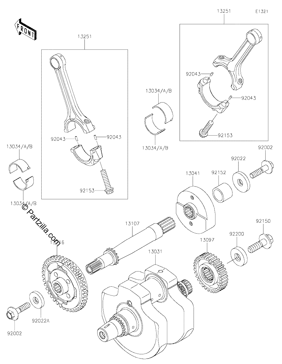 Diagrama de CRANKSHAFT