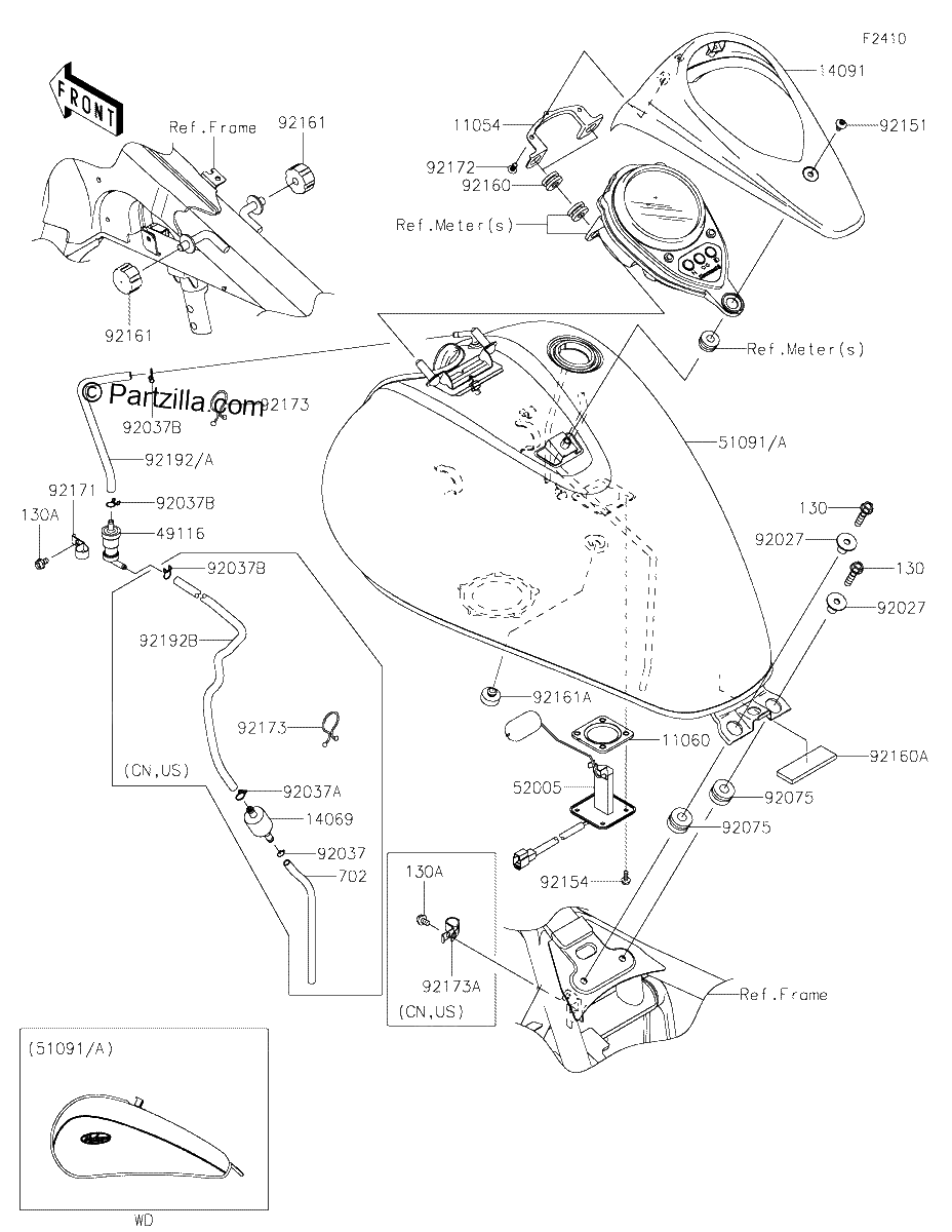 Diagrama de FUEL TANK