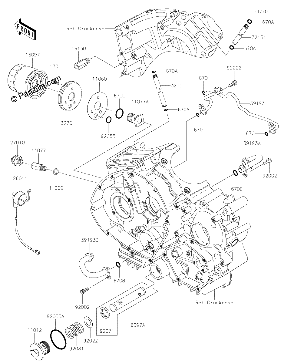 Diagrama de OIL FILTER