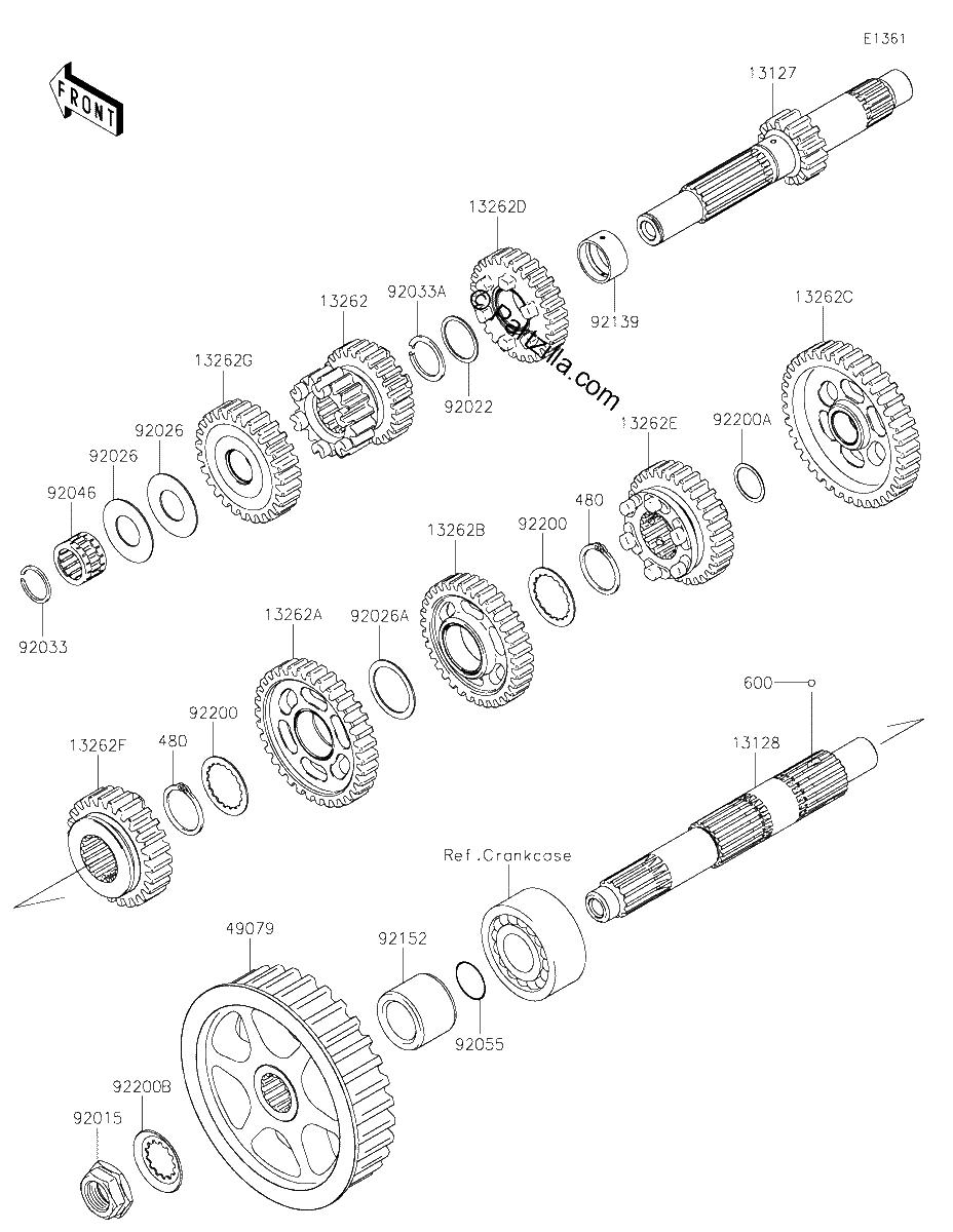 Diagrama de TRANSMISSION