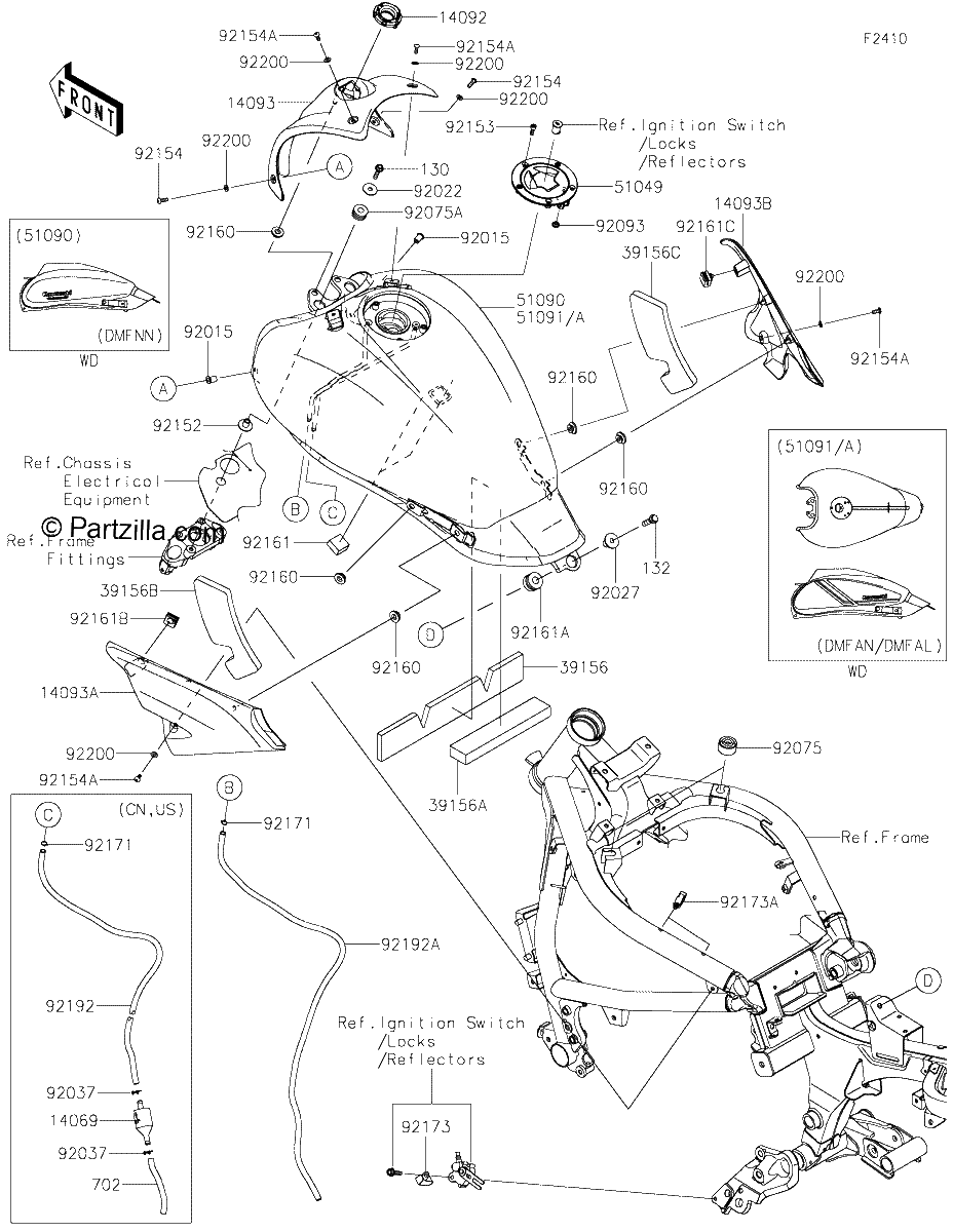 Diagrama de FUEL TANK