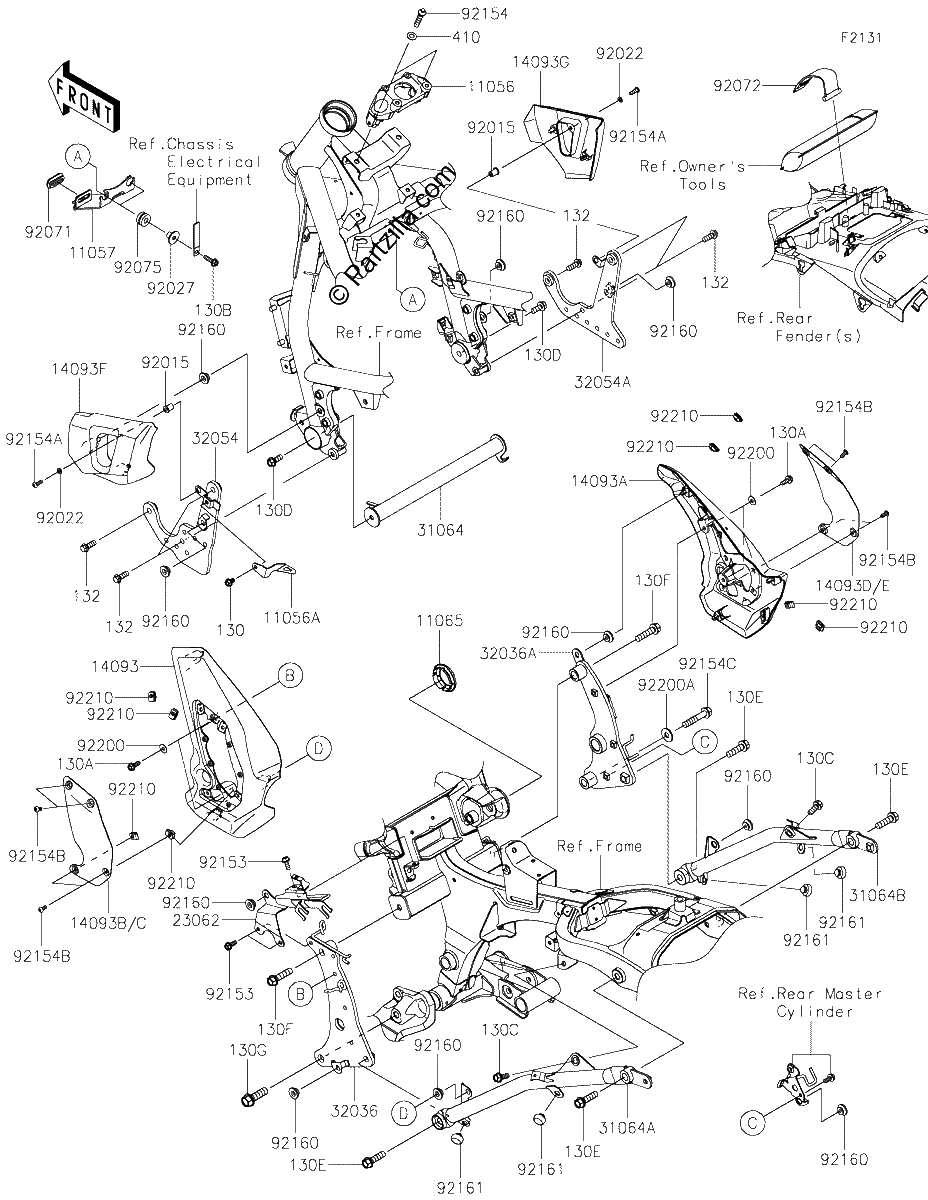 Diagrama de FRAME FITTINGS