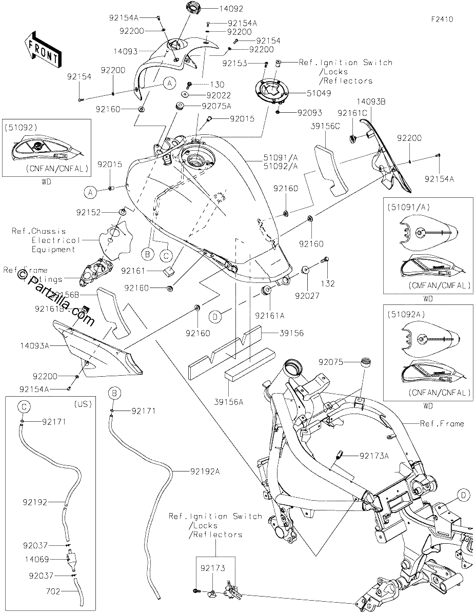 Diagrama de FUEL TANK