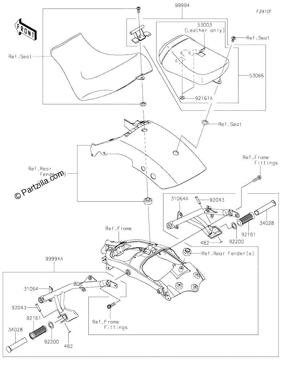 Diagrama de ACCESSORY PASSENGER SEAT