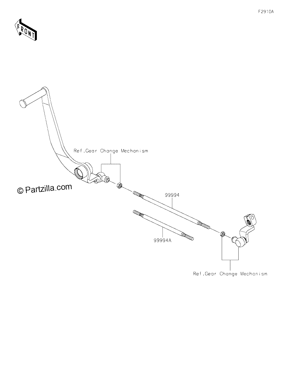 Diagrama de ACCESSORY TIE ROD