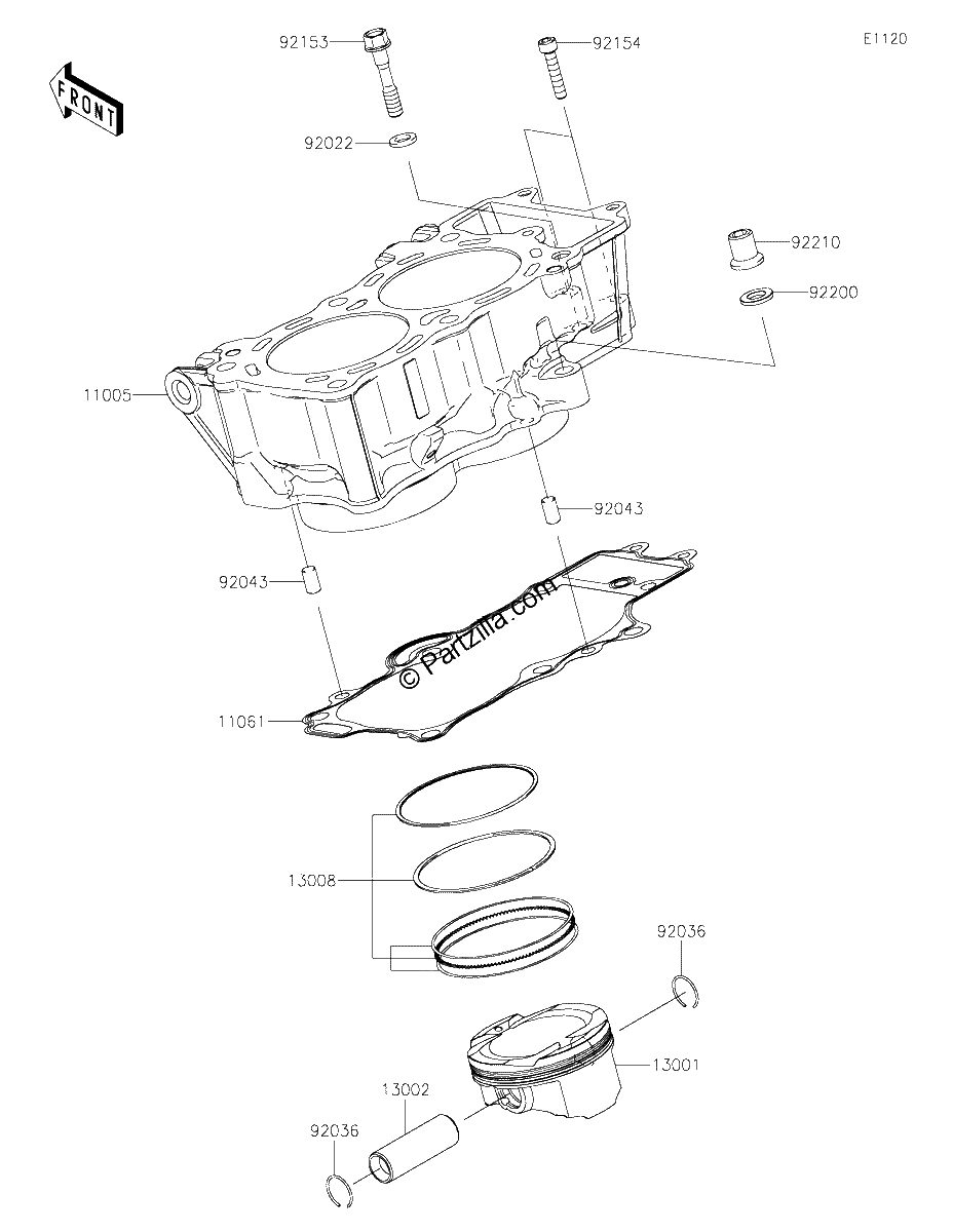 Diagrama de CYLINDER PISTON S